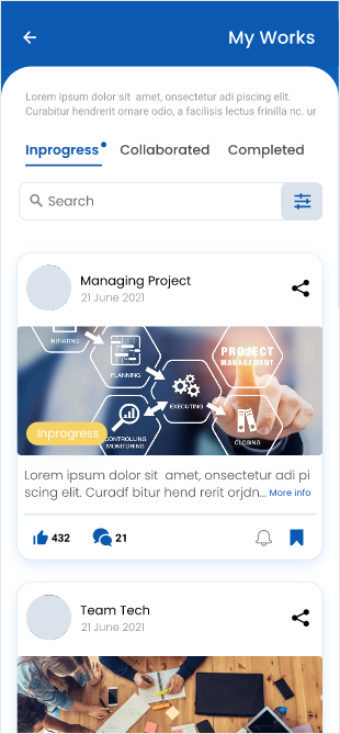 InventFunds Fixer mobile dashboard